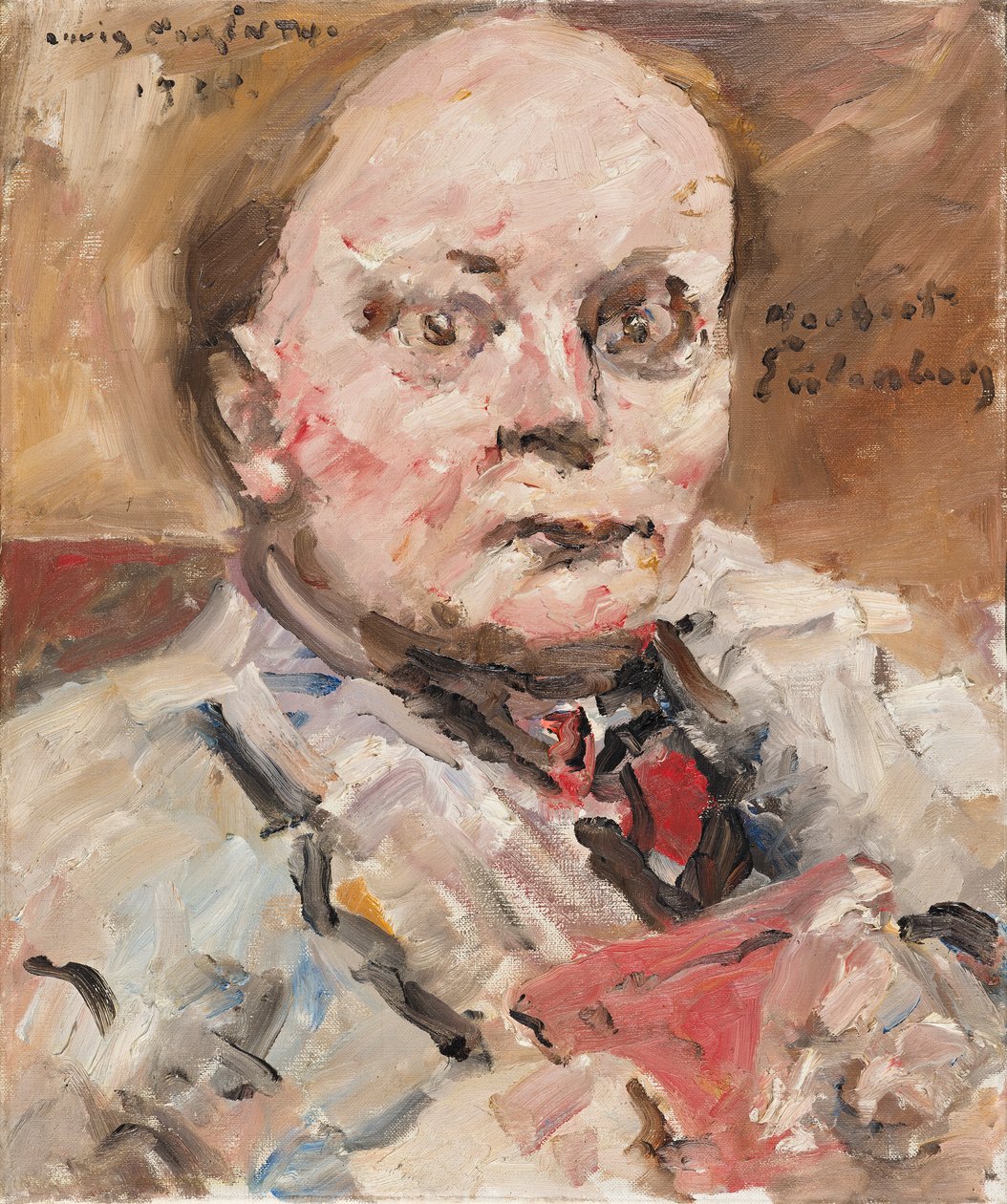 Herbert Eulenberg door Lovis Corinth