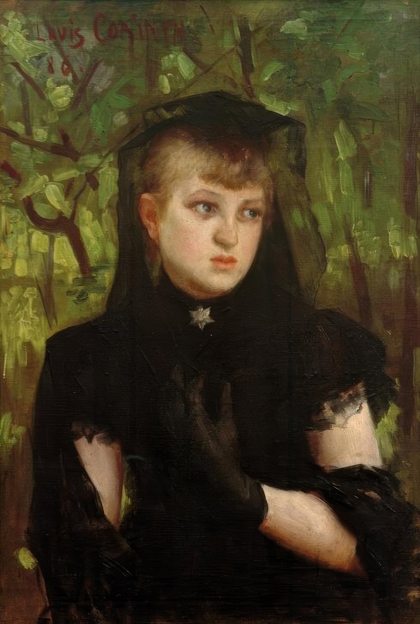 Portret van mevrouw Behn door Lovis Corinth
