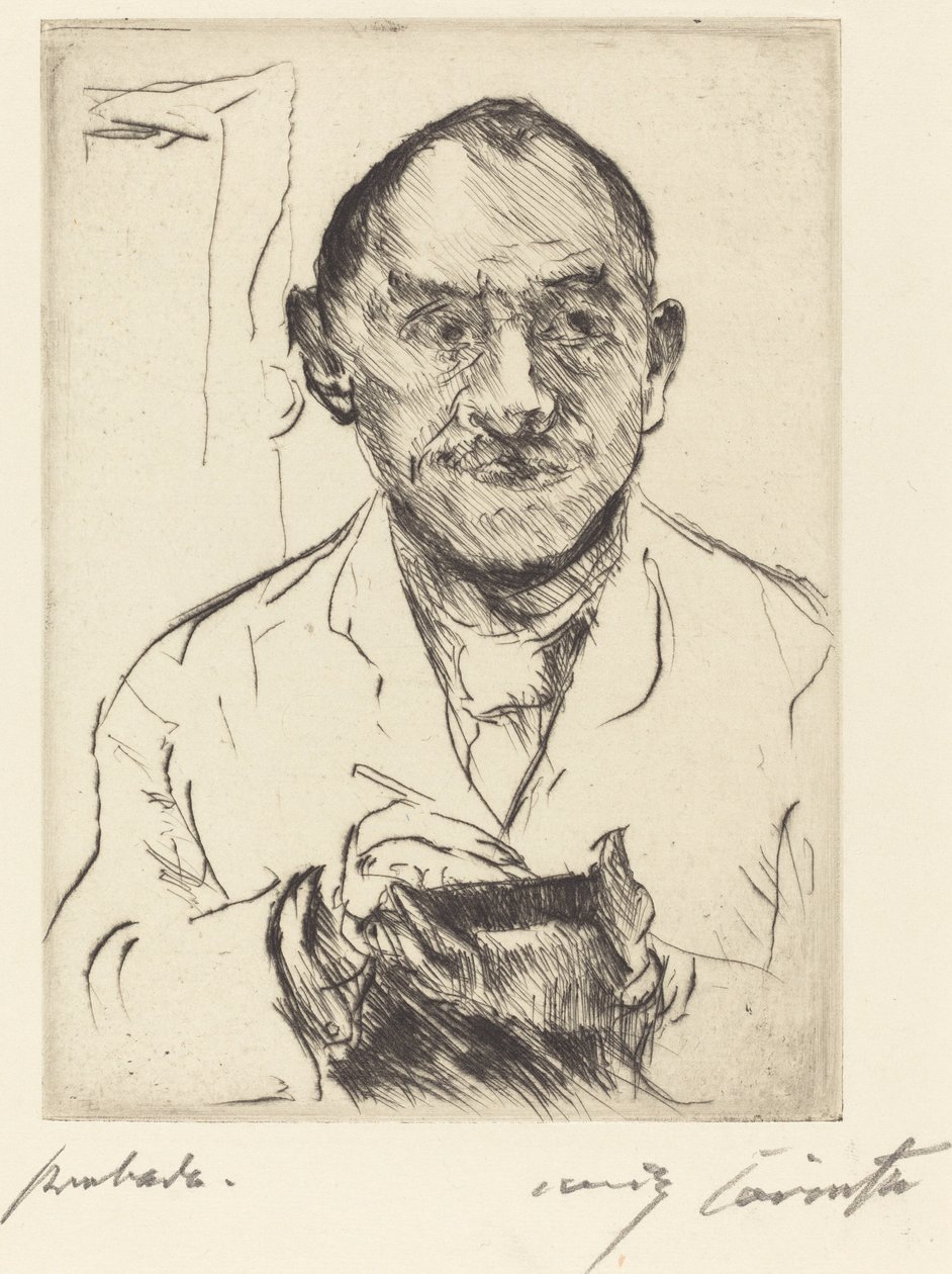 Zelfportret door Lovis Corinth