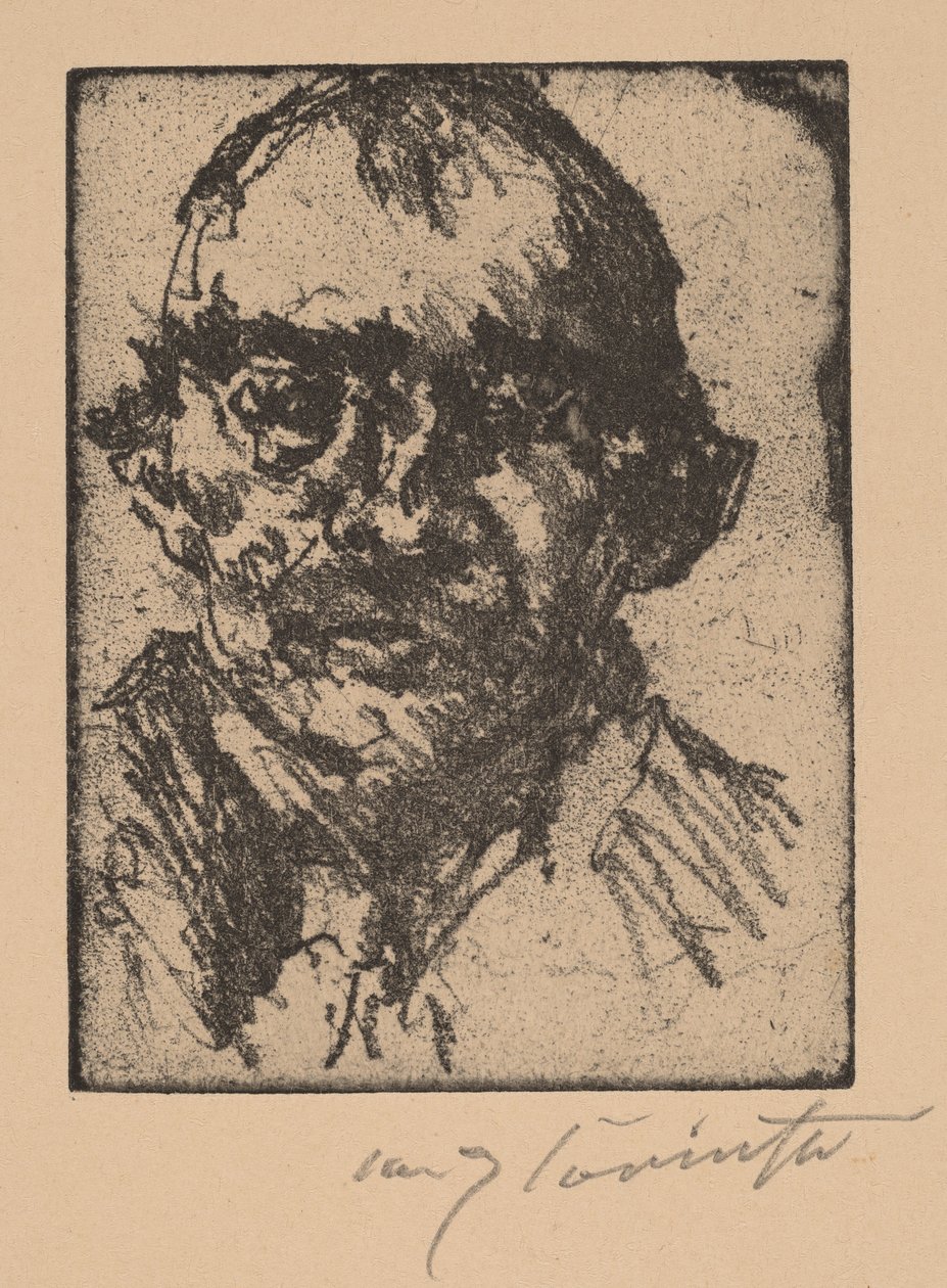 Zelfportret door Lovis Corinth