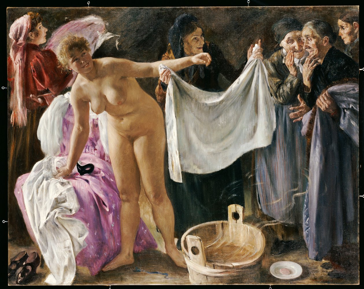 De Heksen, 1897 door Lovis Corinth