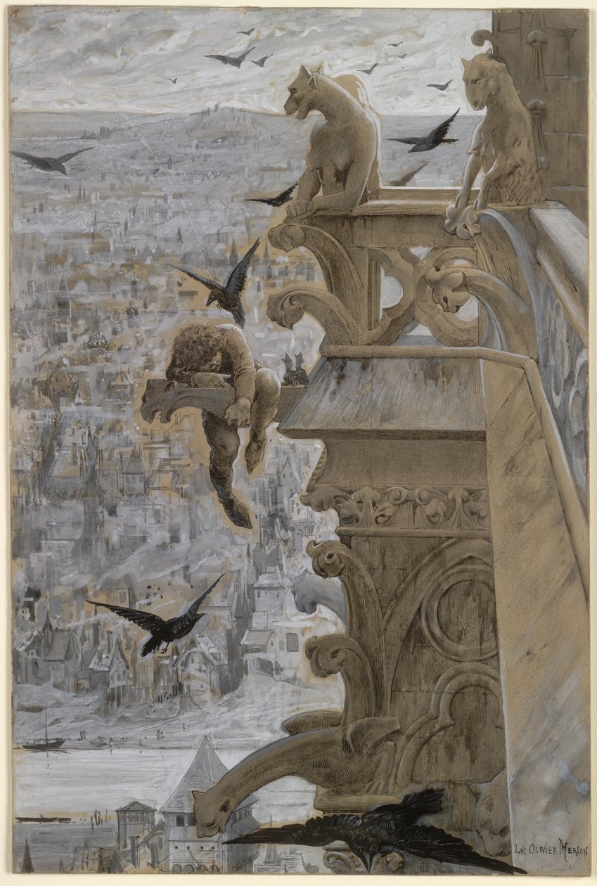 Notre-Dame de Paris door Luc Olivier Merson
