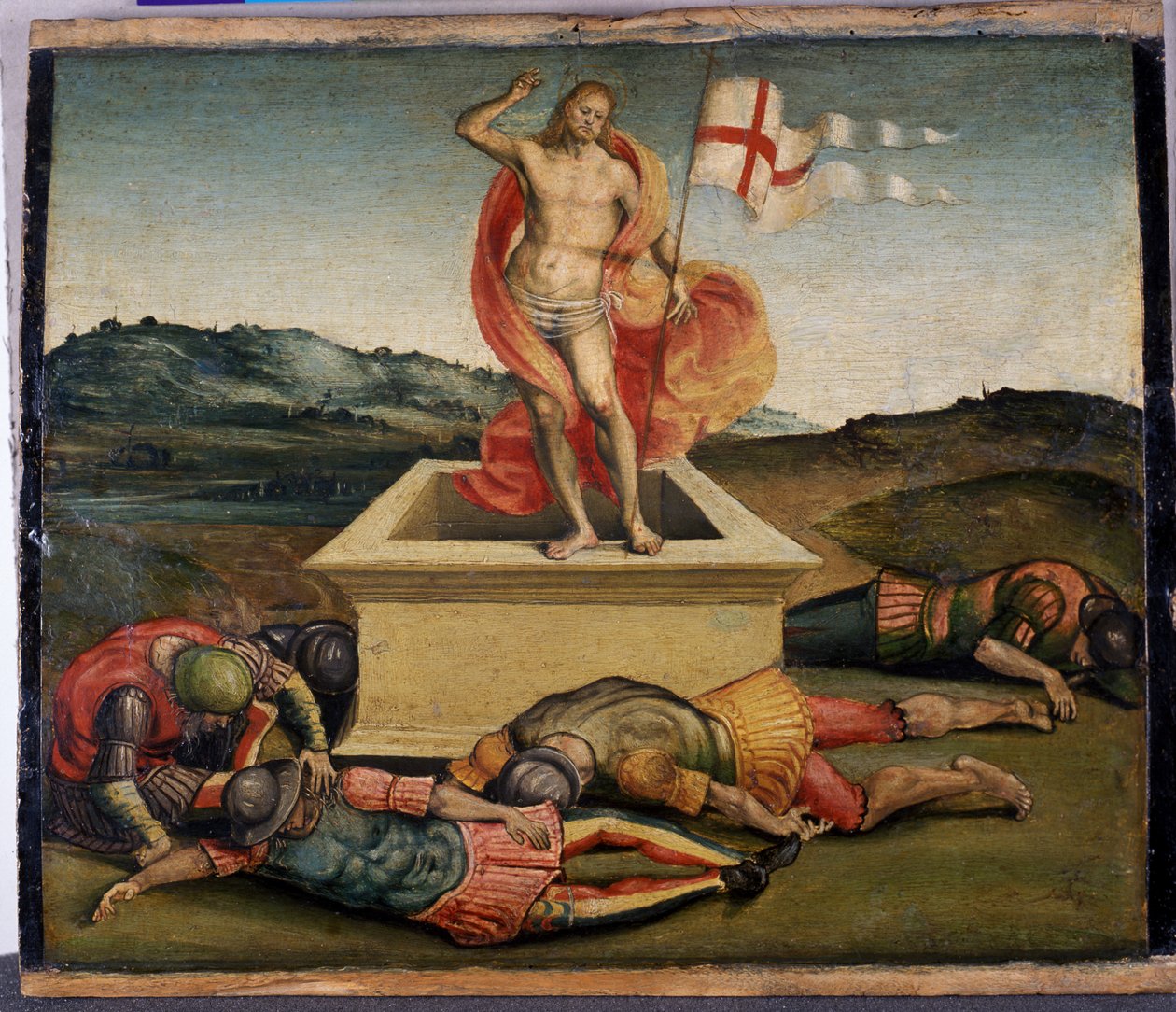 De Opstanding van Christus door Luca Signorelli