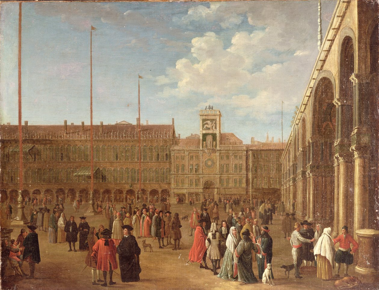 Onbekend schilderij door Luca Carlevaris