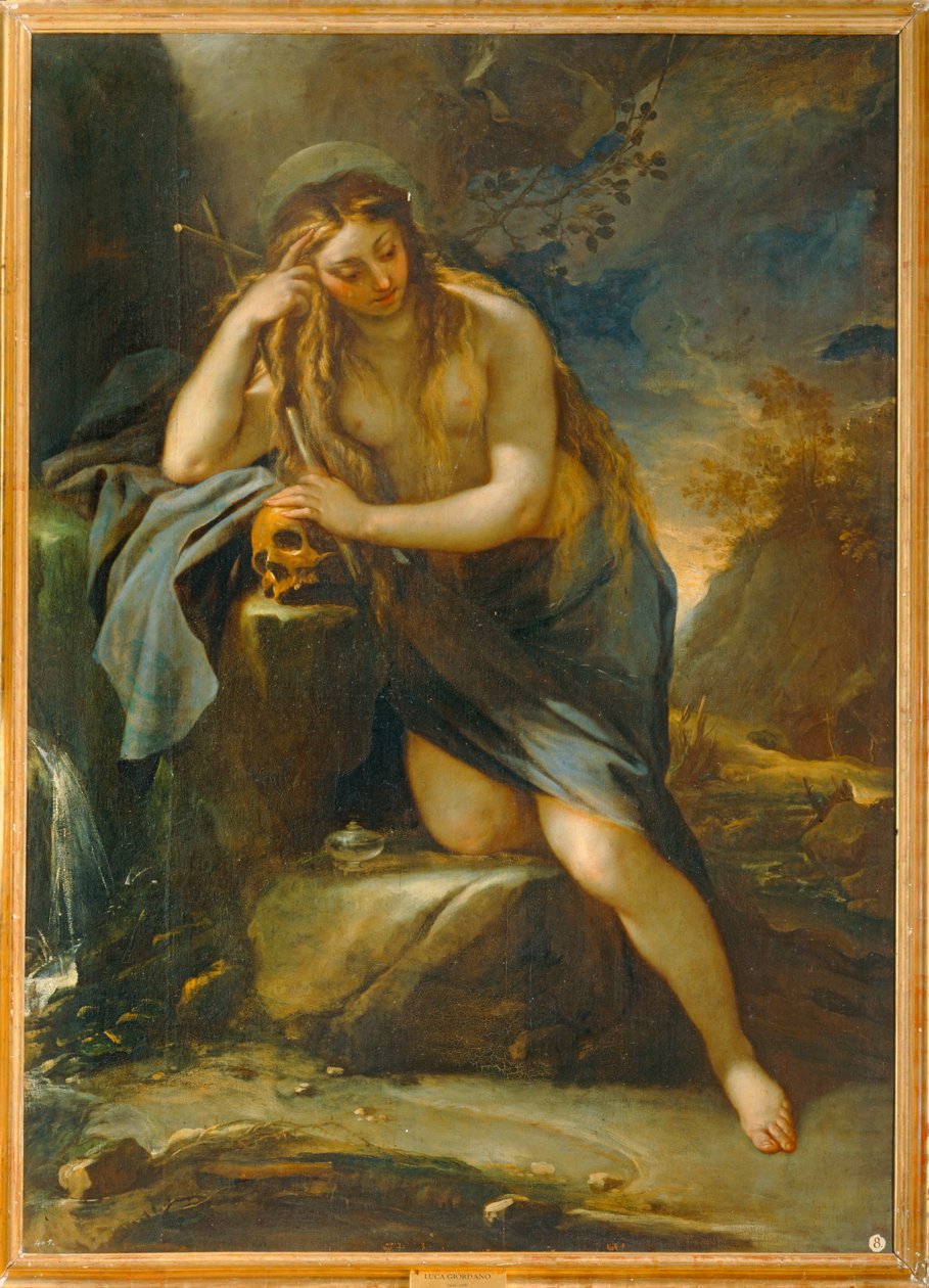 Maria Magdalena heeft berouw. 10014561 ... door Luca Giordano