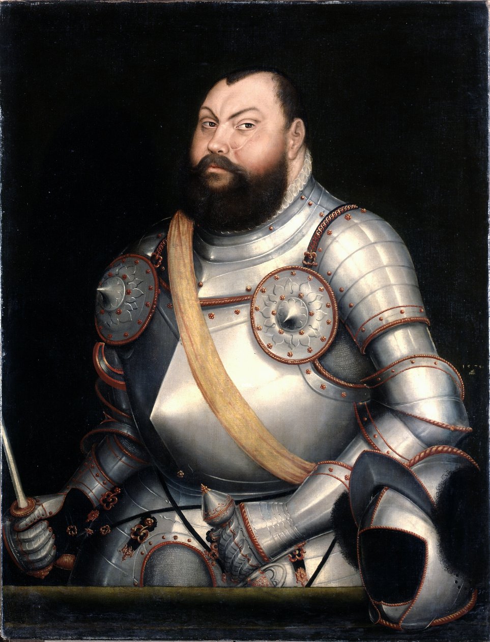 Keurvorst Johan Frederik de Grootmoedige van Saksen door Lucas Cranach the Elder
