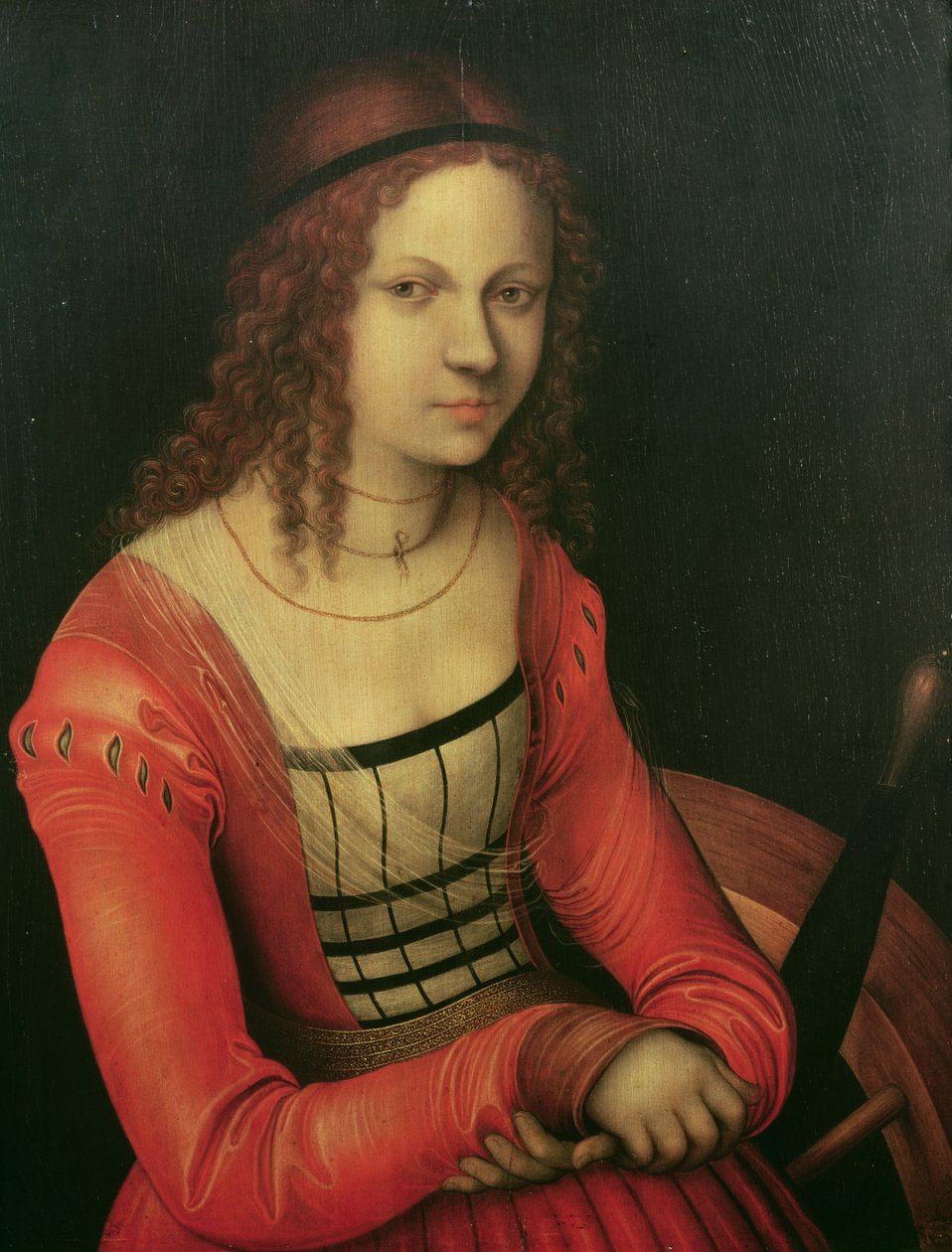 Sint Catharina door Lucas Cranach the Elder
