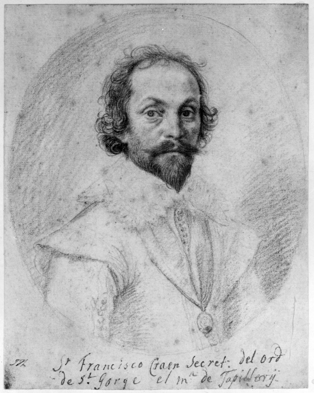 Sir Francis Crane door Lucas Emil Vorsterman
