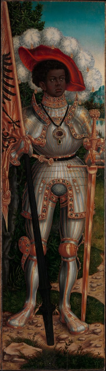 Sint Mauritius, ca. 1520-25 door Lucas Cranach the Elder