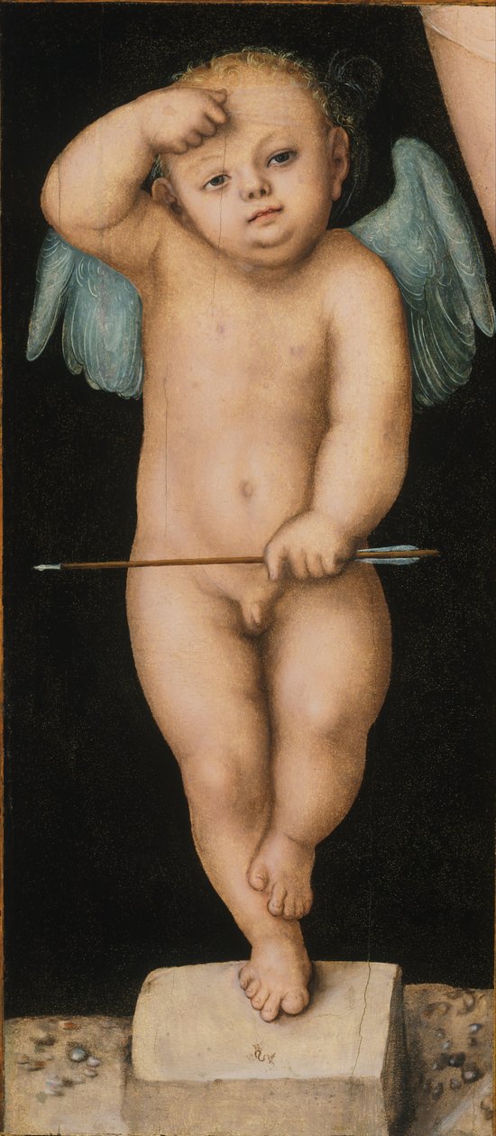 Cupido door Lucas Cranach the Elder