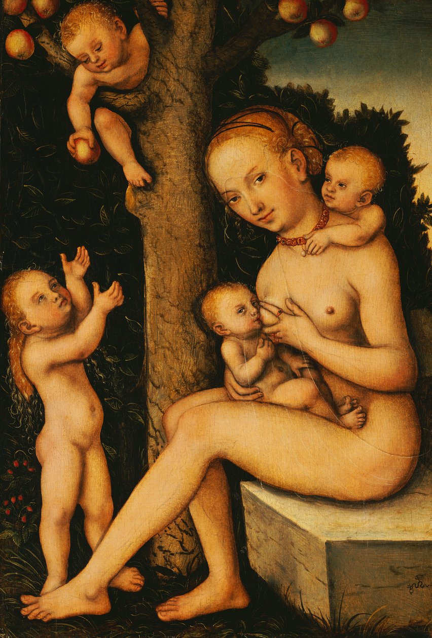 Liefdadigheid door Lucas Cranach