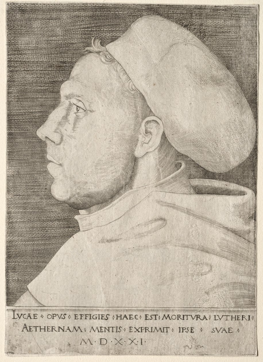 Maarten Luther door Lucas Cranach