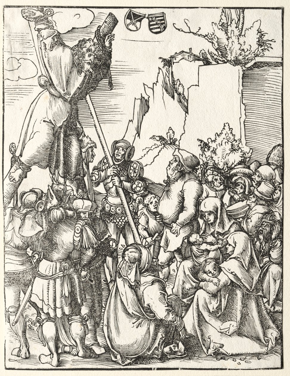 Martelaarschap van St. Andreas door Lucas Cranach