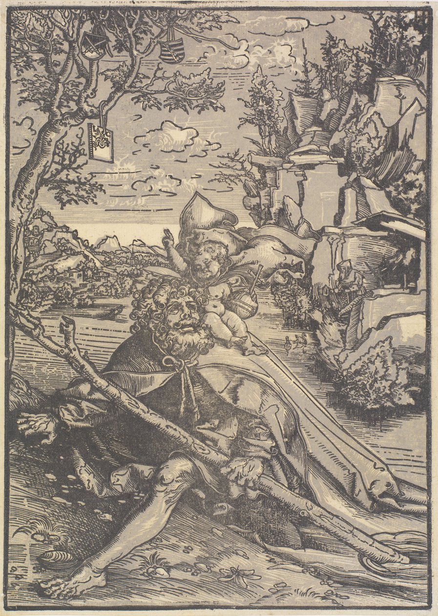 Sint Christoffel door Lucas Cranach d.Æ.