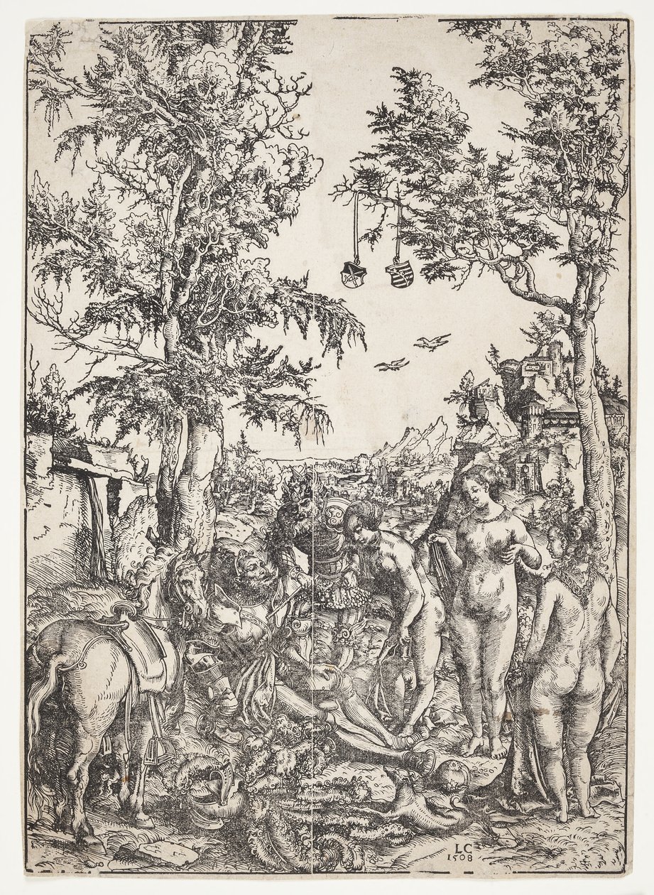 Het oordeel van Paris door Lucas Cranach d.Æ.