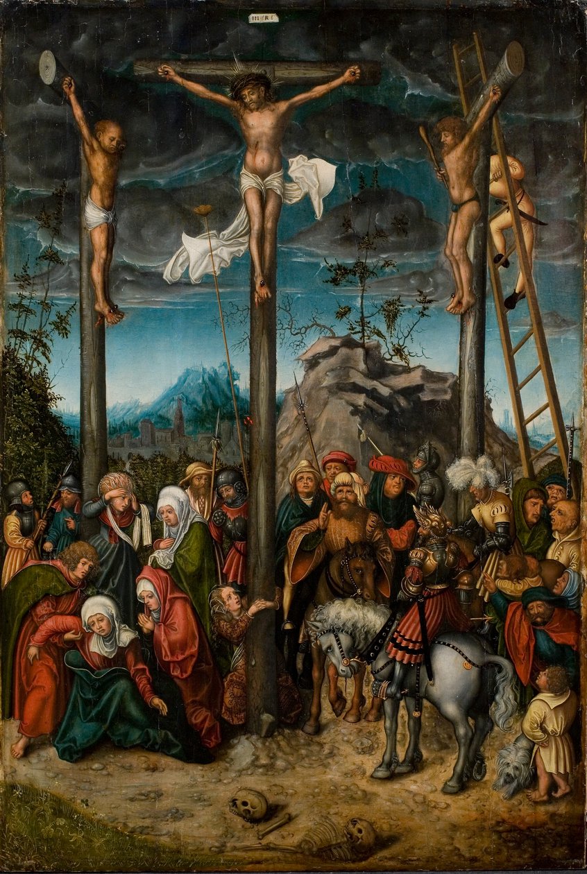 Kruisiging door Lucas Cranach the Elder