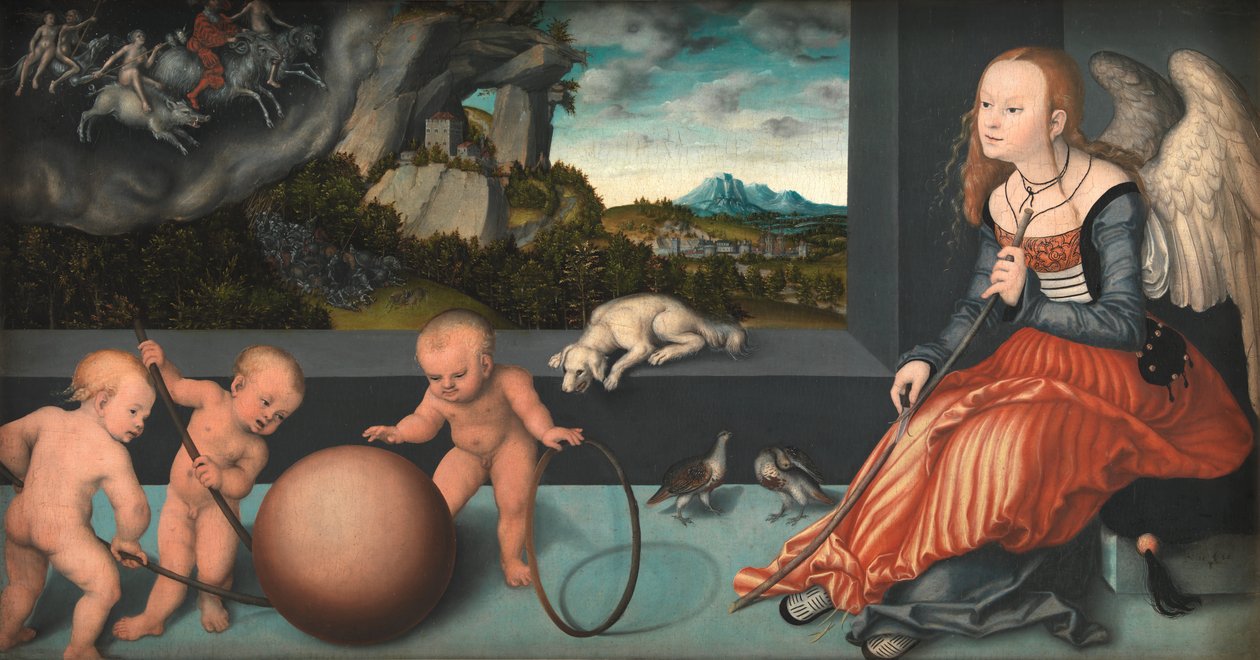 Duits: Melancholie Melancholie door Lucas Cranach the Elder