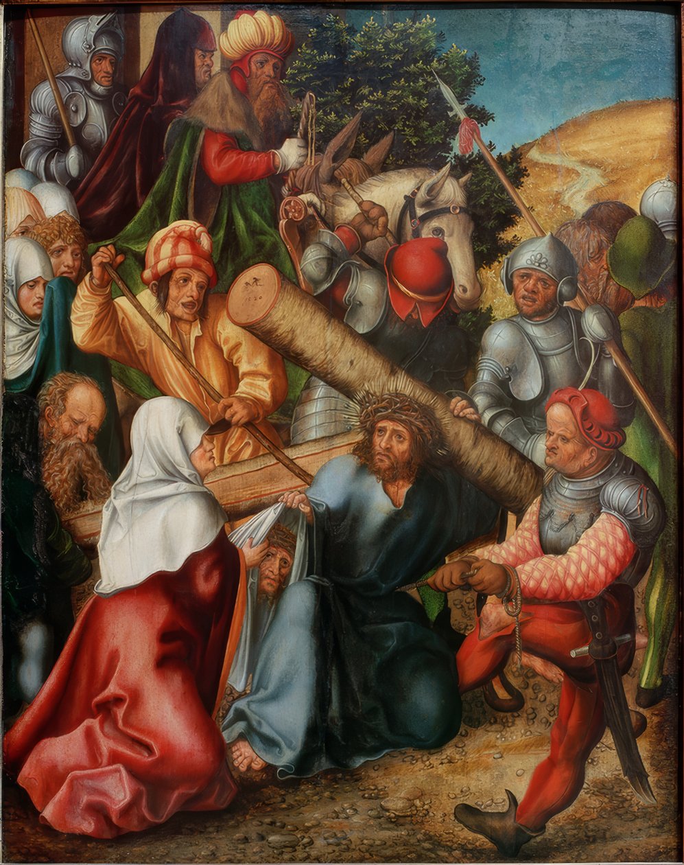 Kruisdraging door Lucas Cranach the Elder
