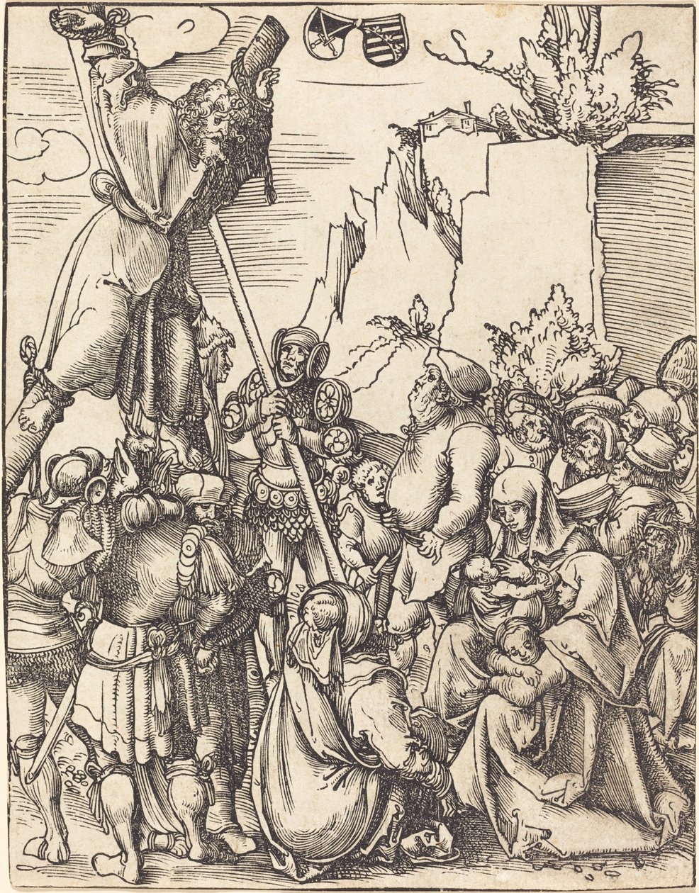Sint Andreas door Lucas Cranach the Elder