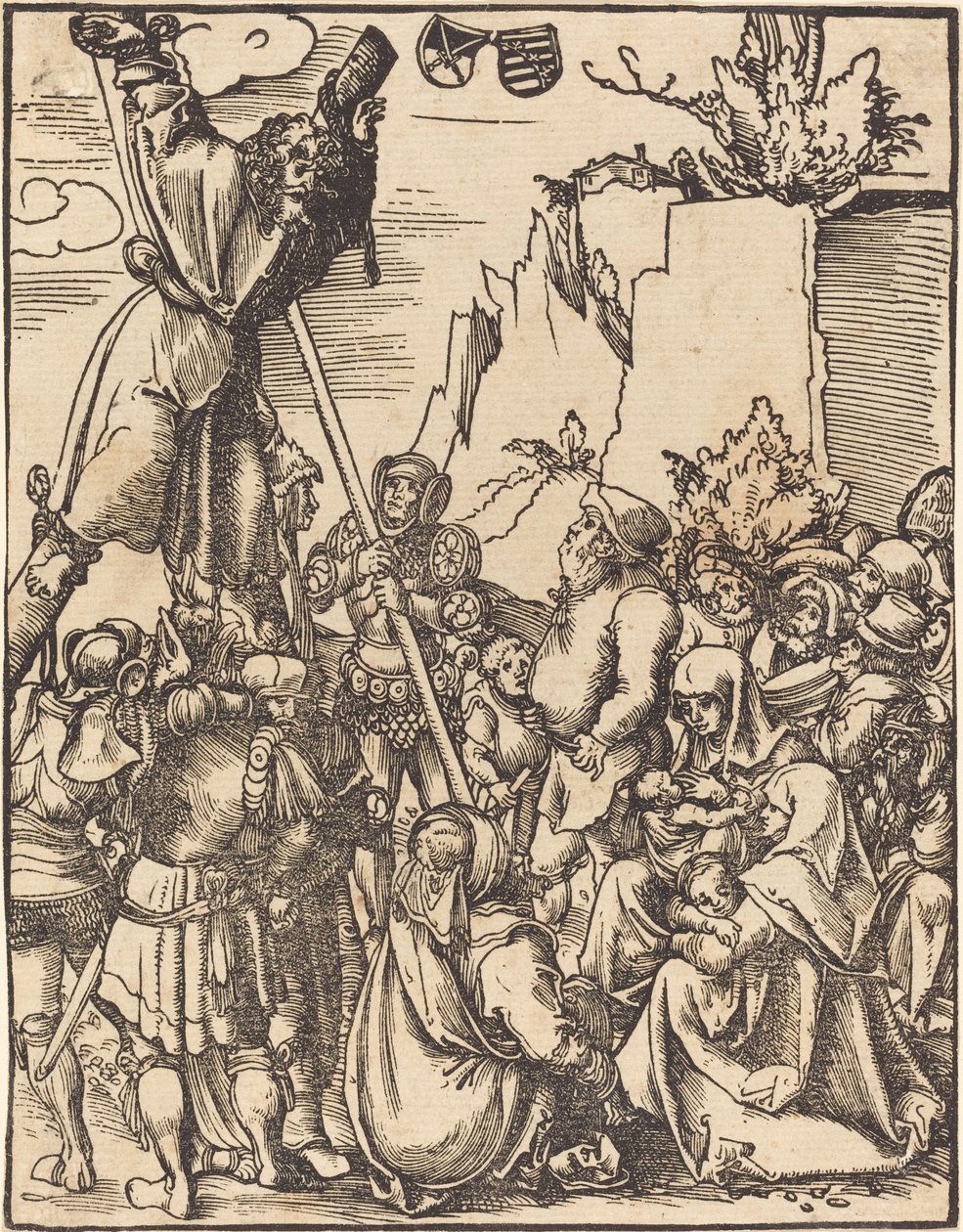 Sint Andreas door Lucas Cranach the Elder