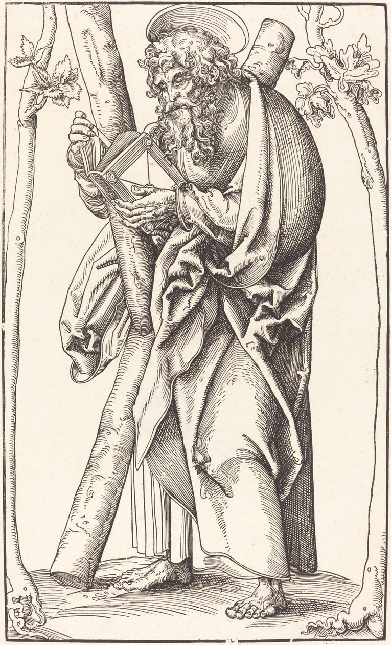 Sint Andreas door Lucas Cranach the Elder