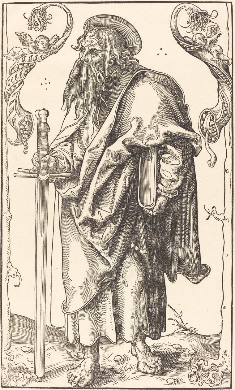 Sint Paulus door Lucas Cranach the Elder