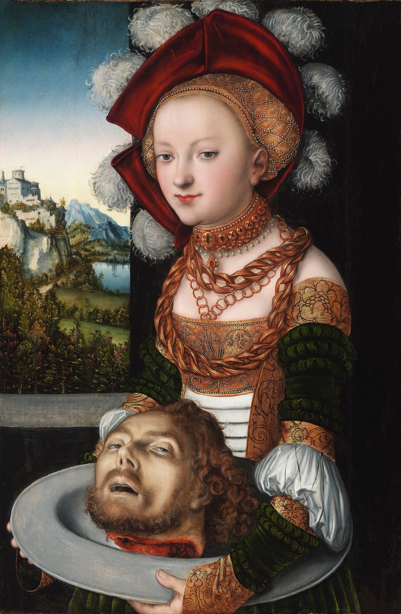 Salome door Lucas Cranach the Elder