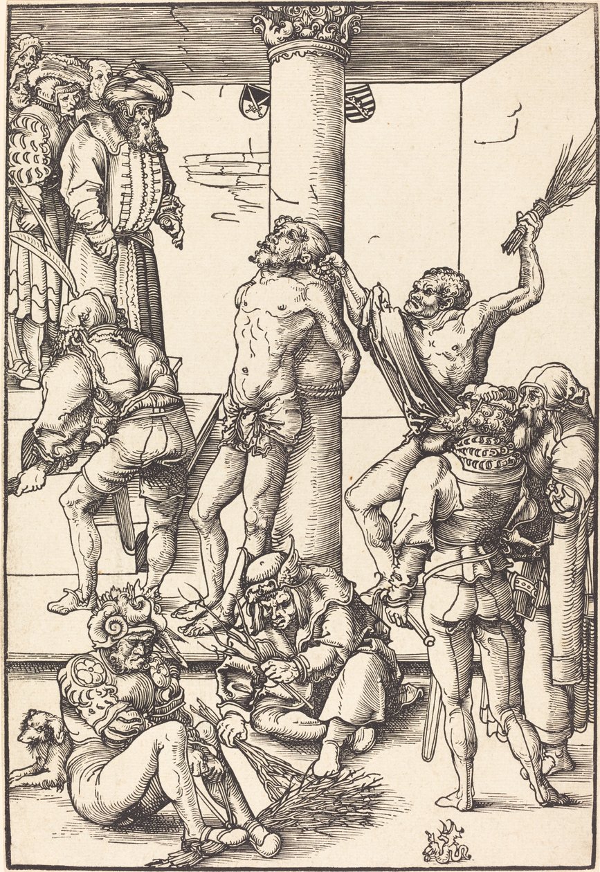 De geseling door Lucas Cranach the Elder