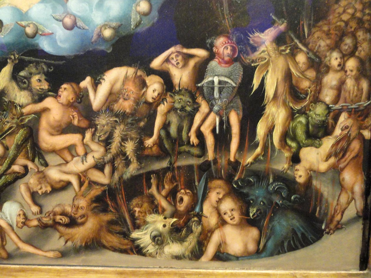 Het Laatste Oordeel

















 ((detail) door Lucas Cranach the Elder
