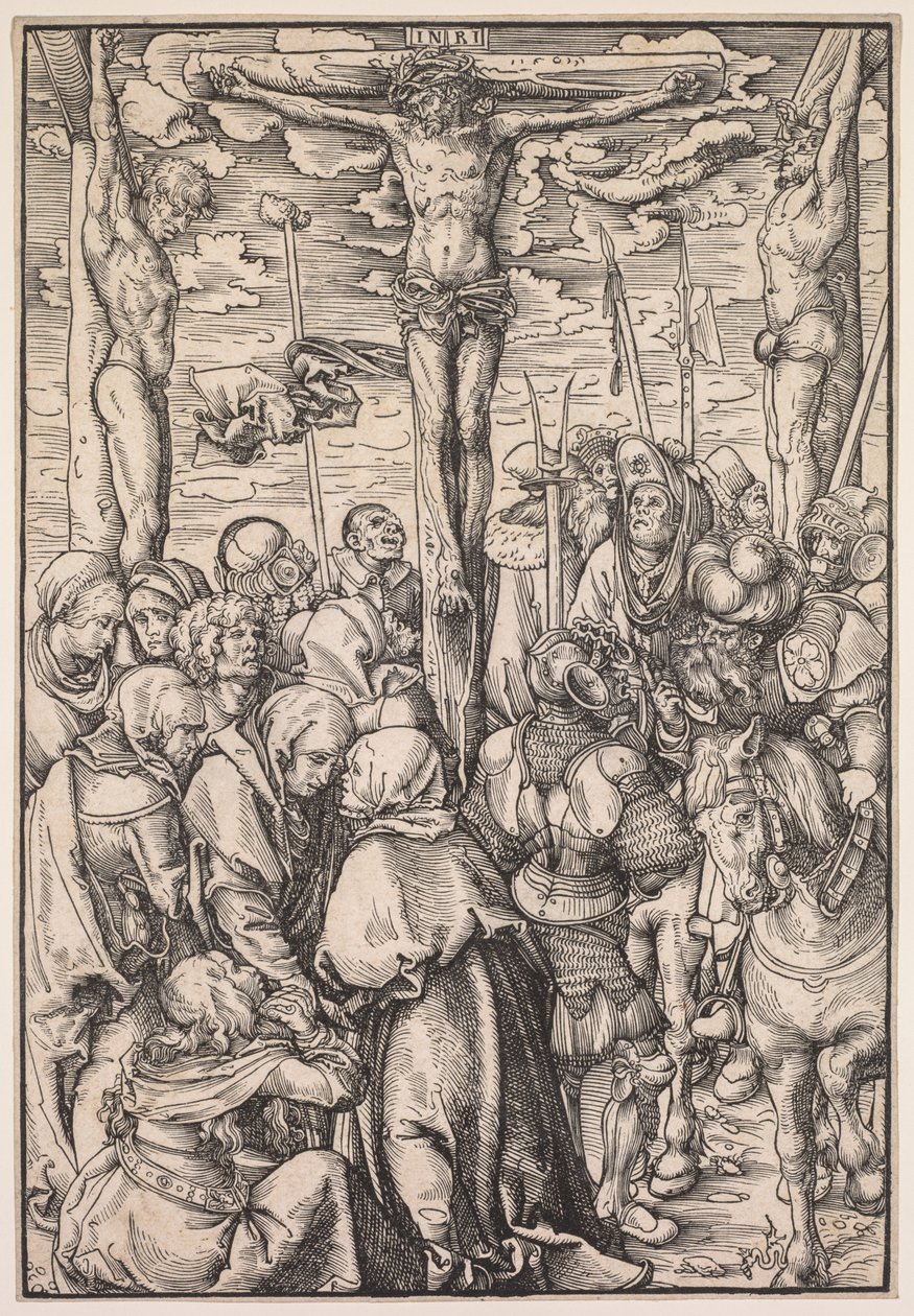 De Passie: Kruisiging door Lucas Cranach the Elder