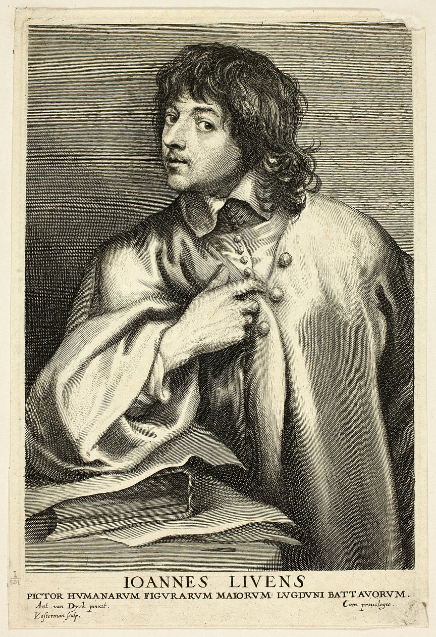 Jan Lievens door Lucas Emil Vorsterman