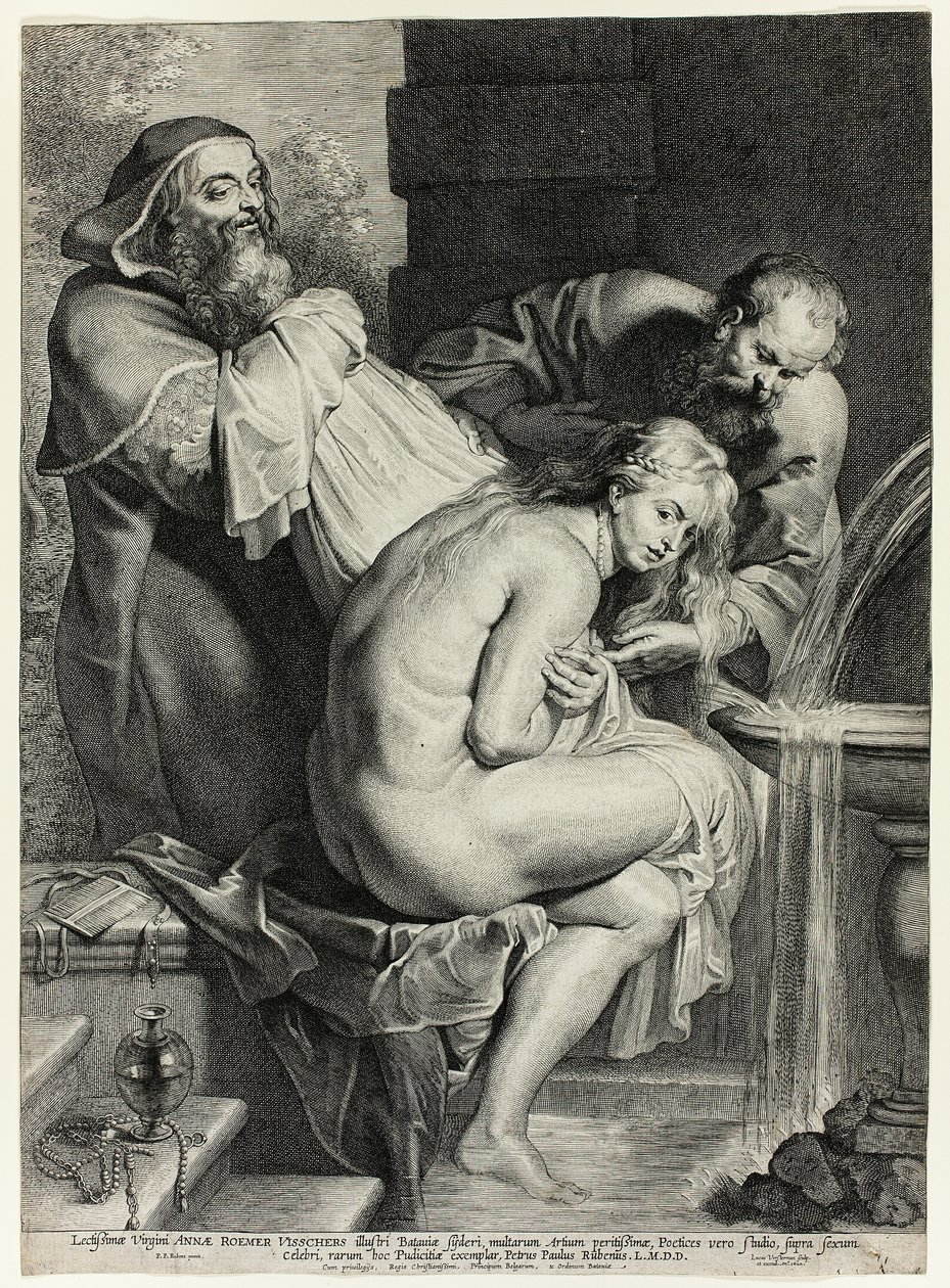 Susanna en de ouderlingen door Lucas Emil Vorsterman