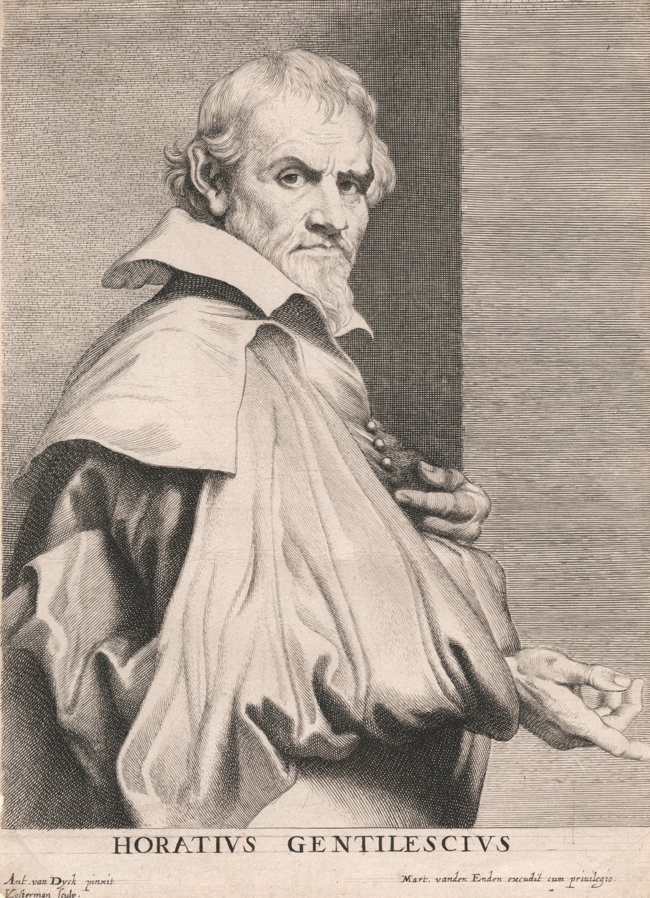 Horatius Gentilesciu door Lucas Vorsterman