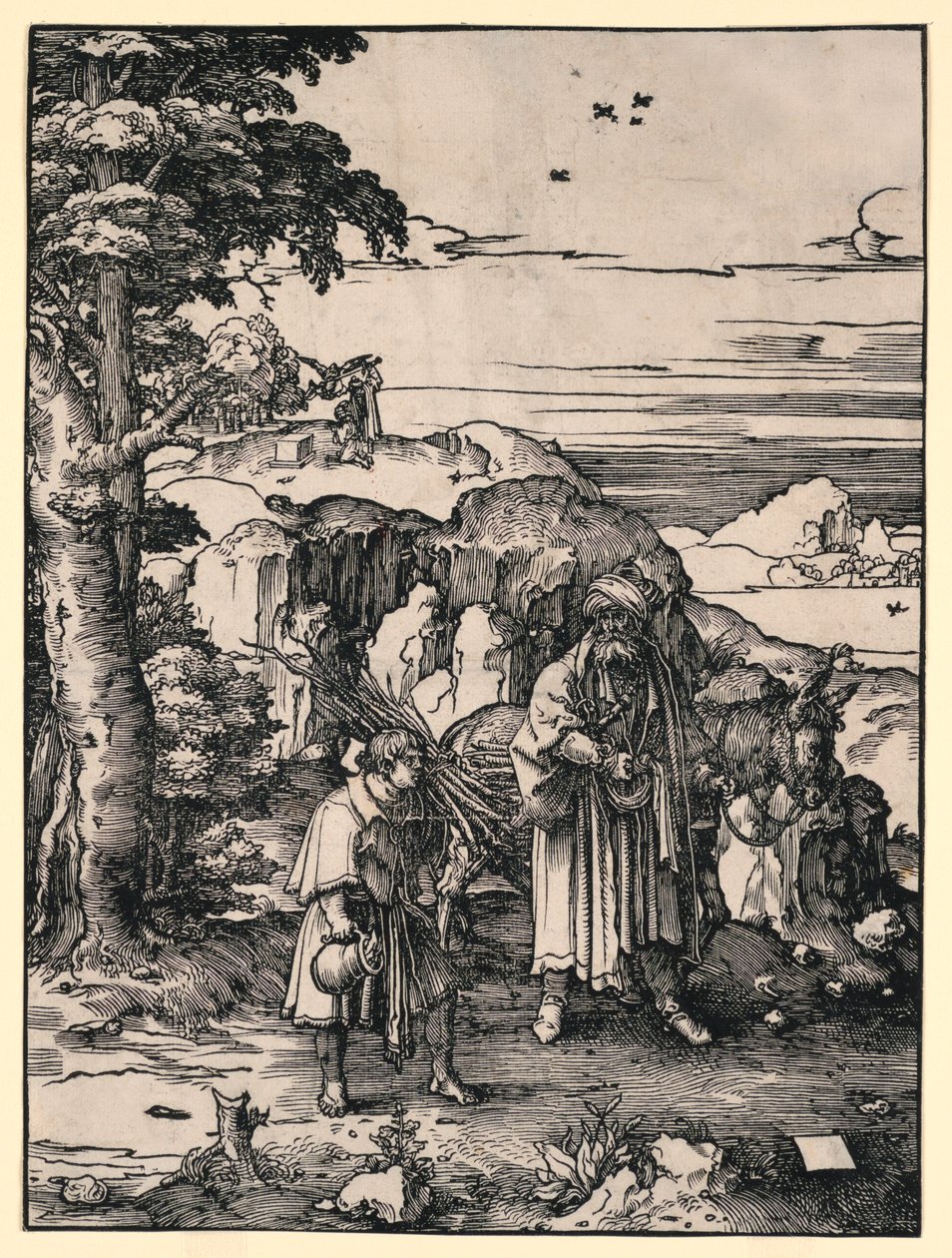 Abrahams offer door Lucas van Leyden