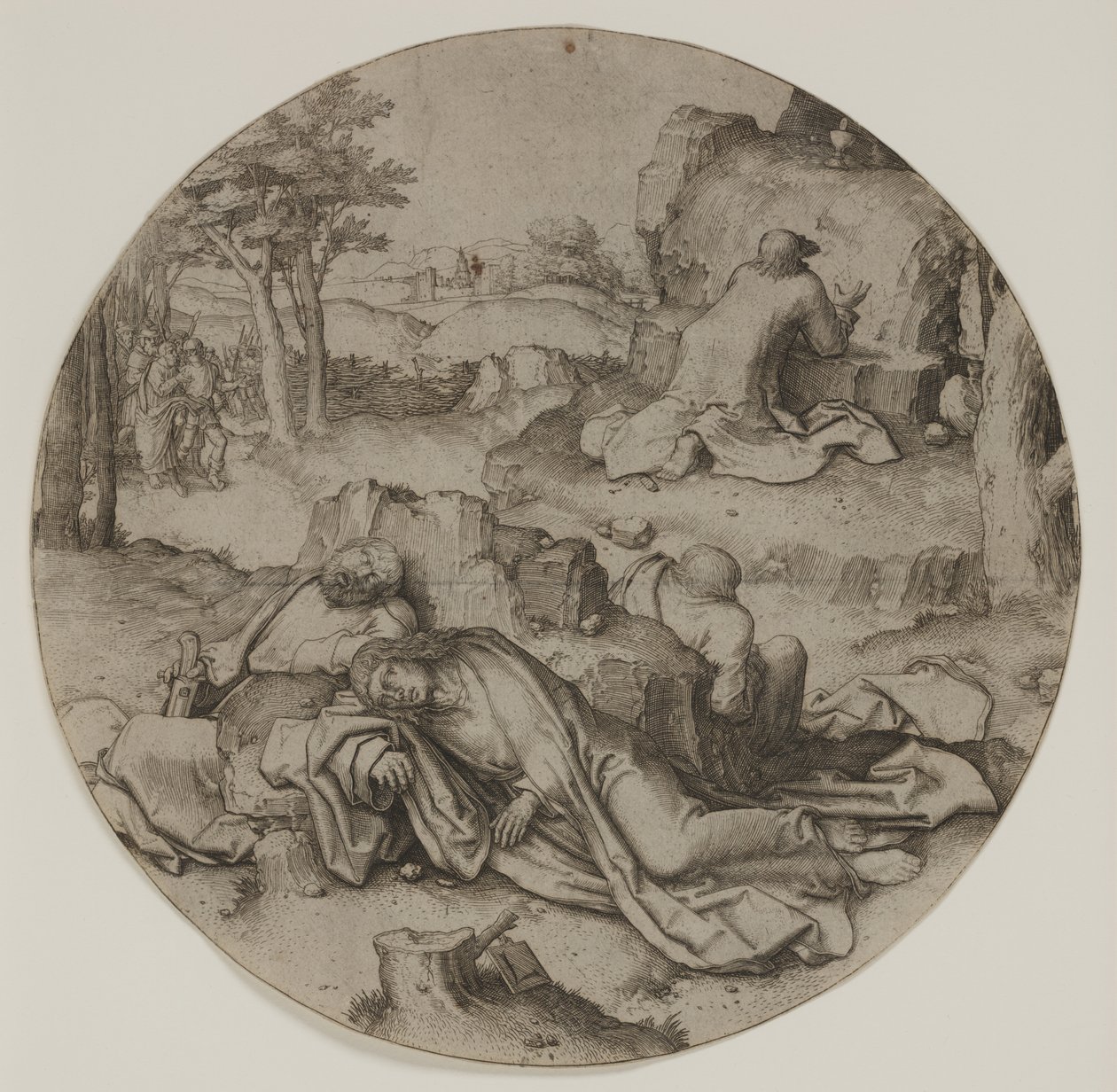 Agonie in de Tuin door Lucas van Leyden