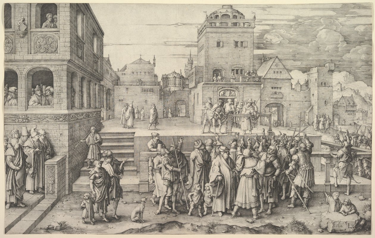 Ecce Homo, 1510 door Lucas van Leyden