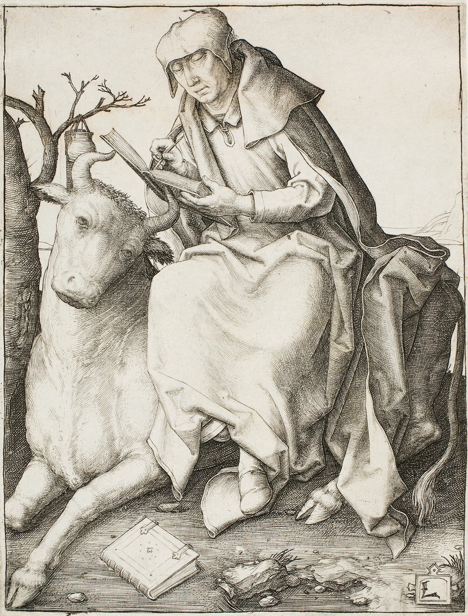 Sint Lucas door Lucas van Leyden