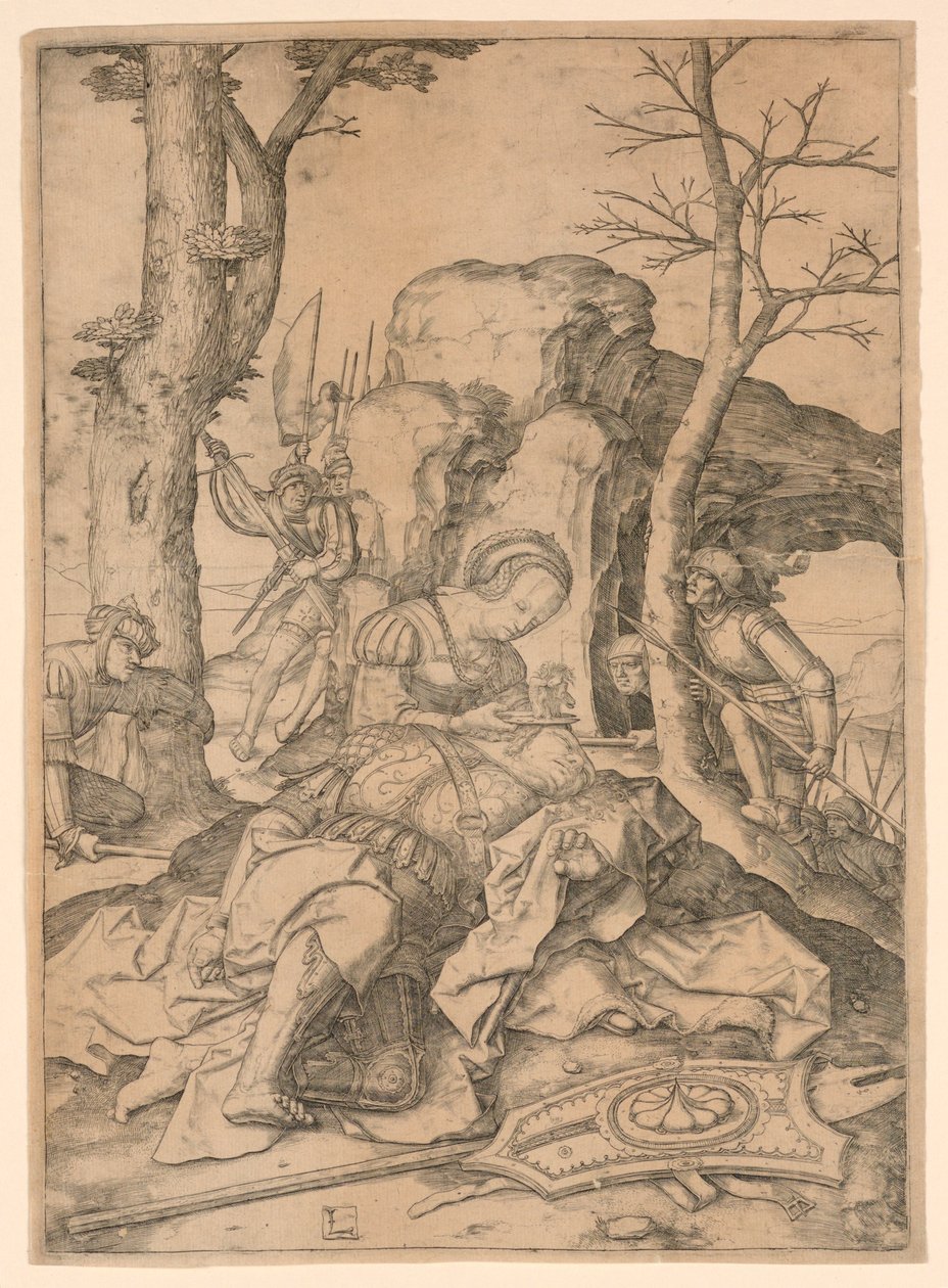 Samson en Delila door Lucas van Leyden