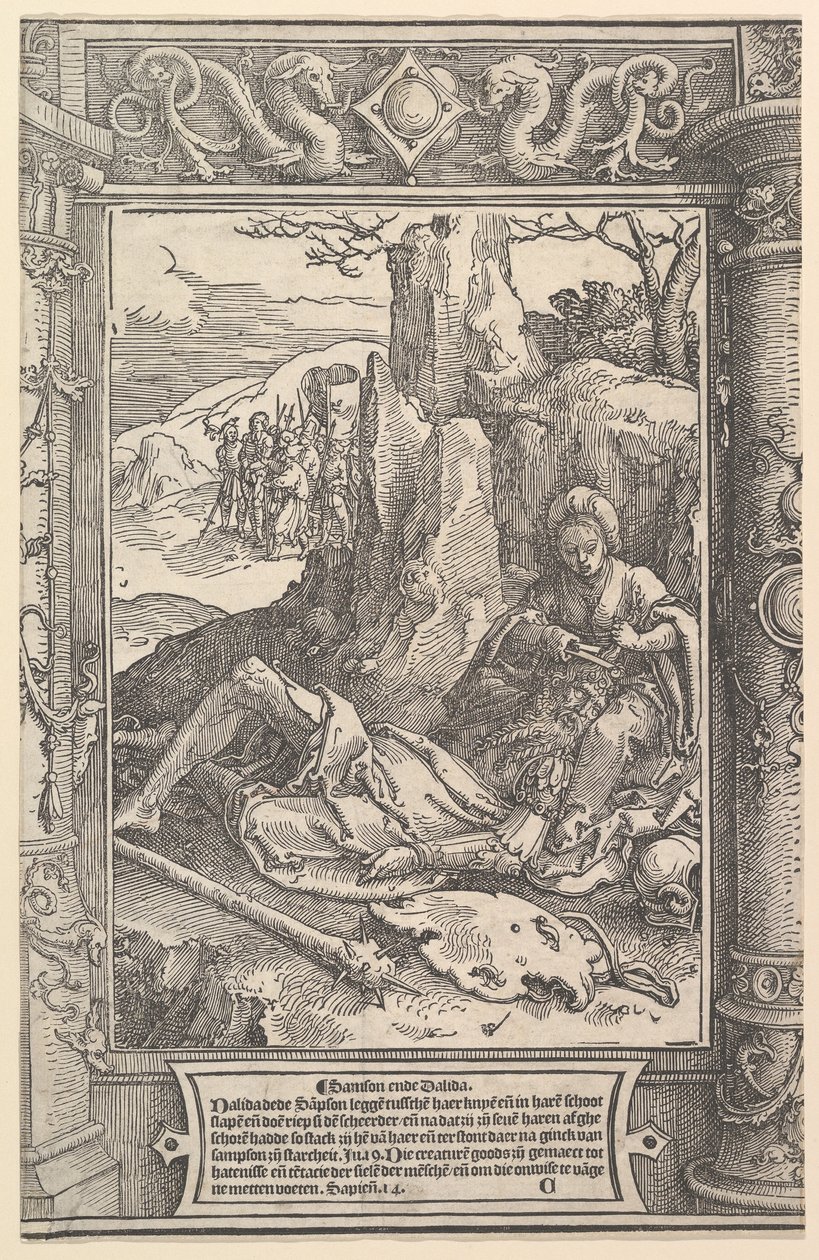 Samson en Delila door Lucas van Leyden