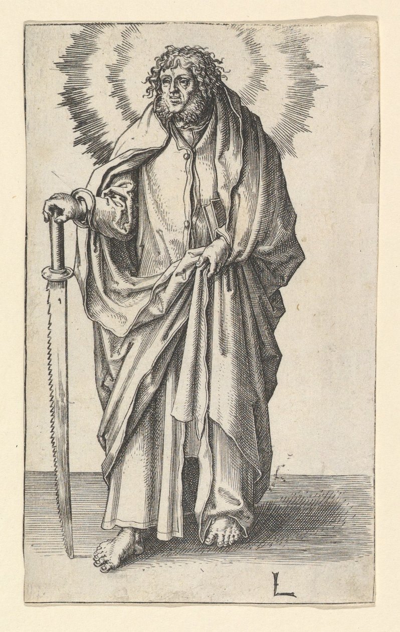 St. Simon door Lucas van Leyden