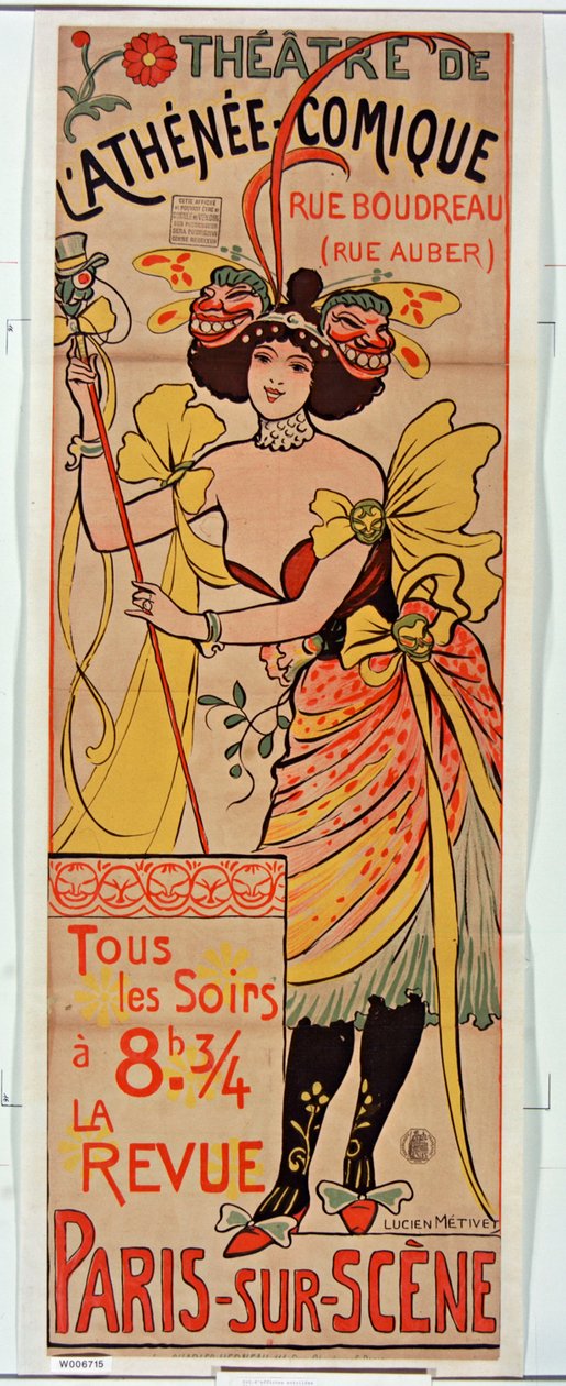 Bibliothèque nationale de France door Lucien Metivet