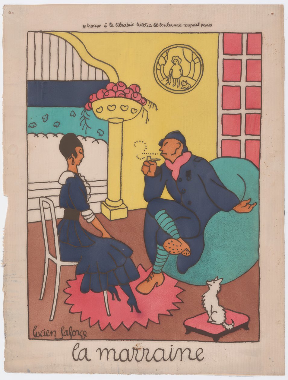 De peettante door Lucien Laforge