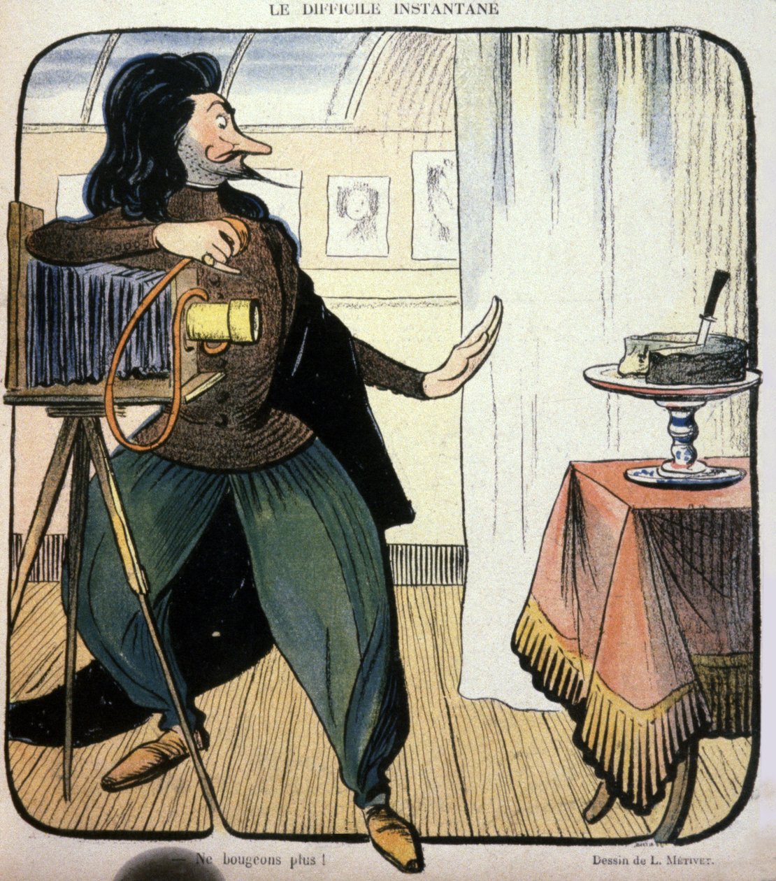 De moeilijke momentopname door Lucien Metivet