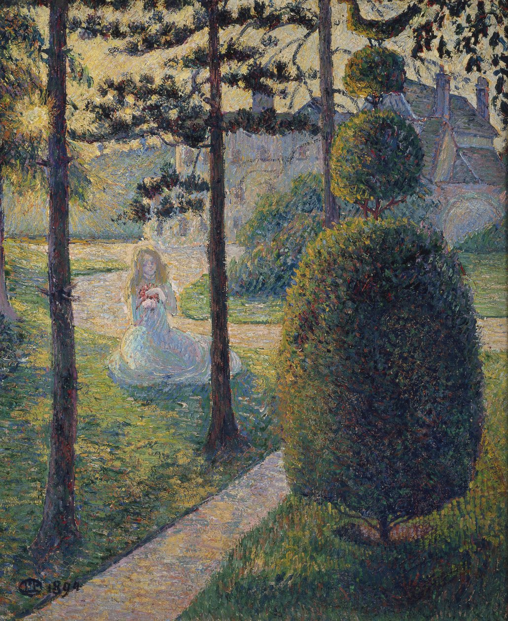 De fee, 1894 door Lucien Pissarro