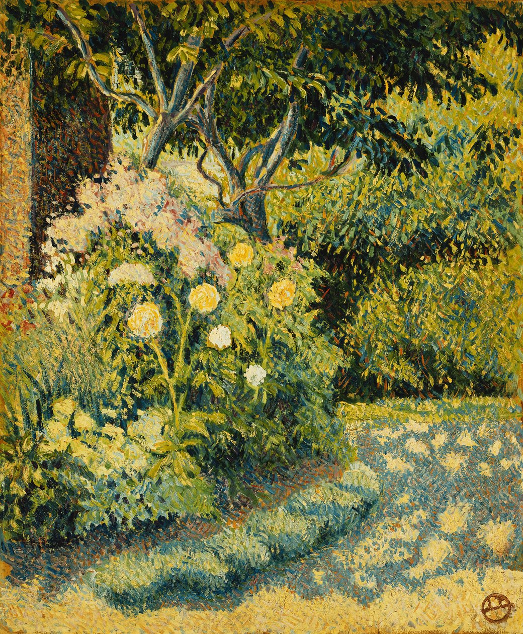 Het Tuinpad door Lucien Pissarro
