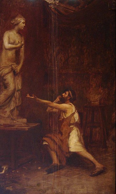 Pygmalion en Galatea door Lucilio de Albuquerque