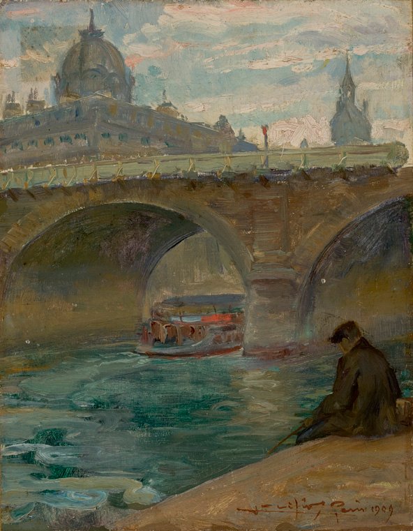Seine Rivier door Lucilio de Albuquerque