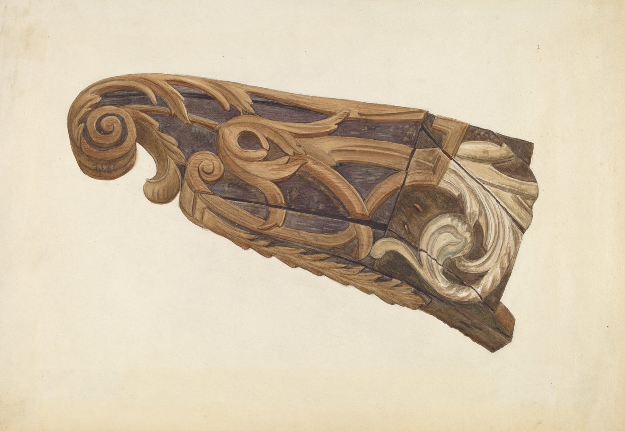 Billethead, ca. 1936 door Lucille Chabot