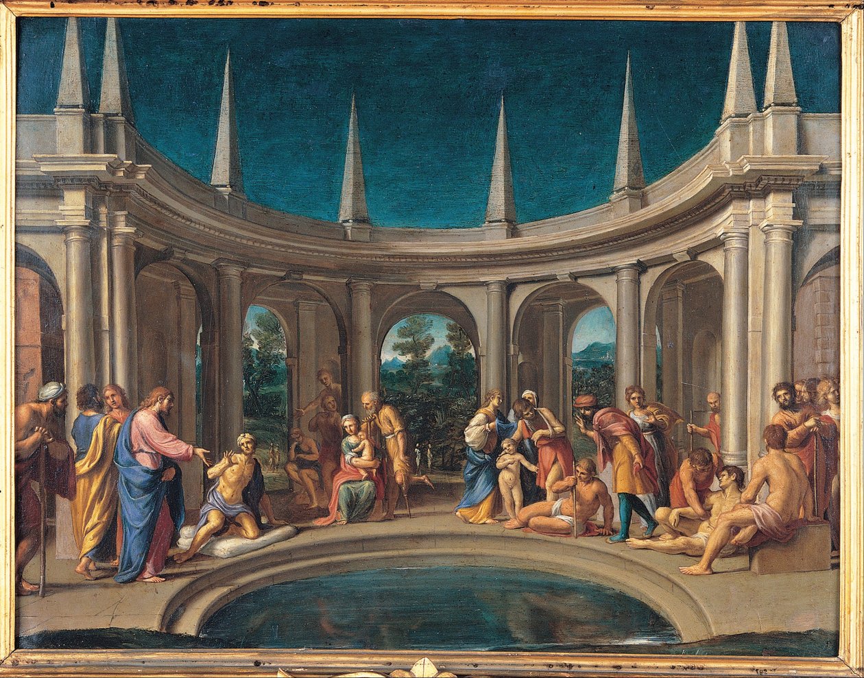 De Probatic Pool door Lucio massari