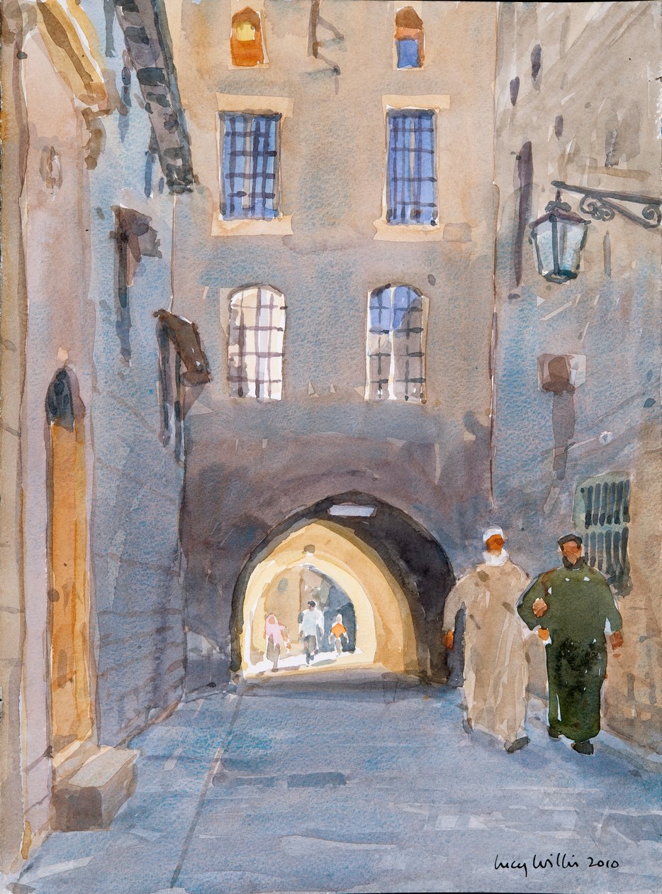 Licht aan het einde van de tunnel, 2010 door Lucy Willis